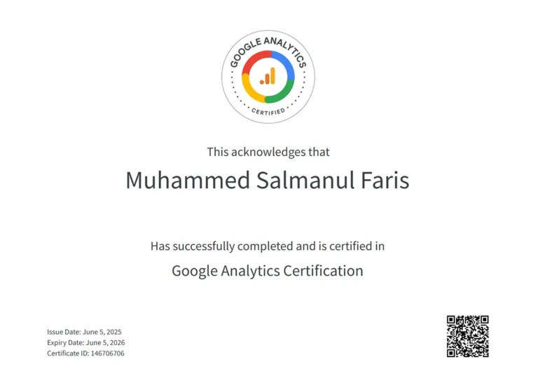 salmanulfaris_google_analytics_certificate
