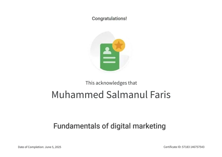 salmanulfaris_skillshop_certification_fundamentals_of_digital_marketing